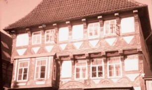 Hameln: Bemalte Fachwerkfassade
