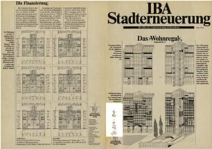 Informations-Blatt: &rsquo;Wohnregal&rsquo;, Admiralstr. 16