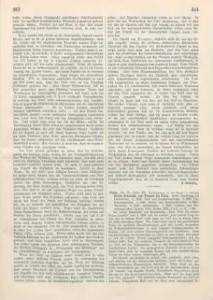 464-465 [Rezension] Suppe, Ludwig Eduard, Gottes Brünnlein hat Wassers die Fülle