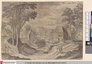achter schaerbeecke. [Behind Schaarbeek; Hinter Schaarbeek]