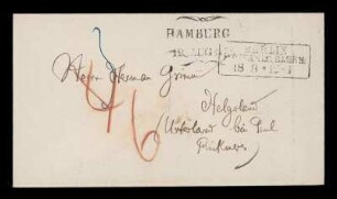 Brief von Jacob Grimm an Herman Grimm