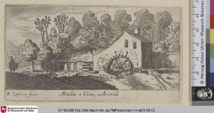 Moulin a l'eau, a Arceüil