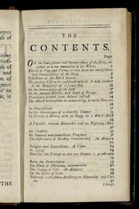 The Contents.