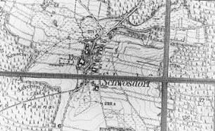 Schönteichen-Schwosdorf. Meßtischblatt, Sekt. Kamenz, 1904