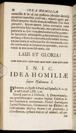 Psalmum I. - Psalmum X.