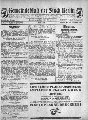 1925,42: Nr. 42, 18. Oktober 1925