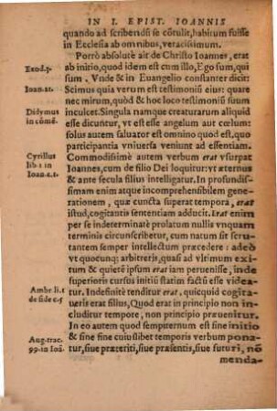 In primam B. Ioannis Apost. ... canonicam epistolam absolutissimus commentarius