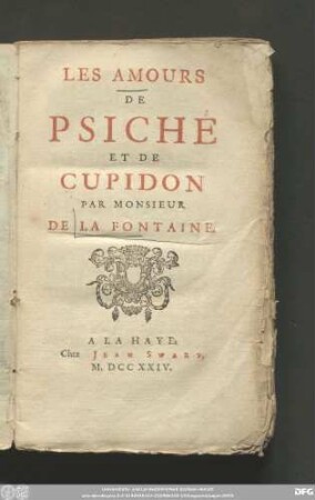 Les Amours De Psiché Et De Cupidon