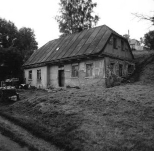 Bad Brambach, Untere Penzelgasse 3. Wohnhaus ("Tripfhäusl). Straßenansicht