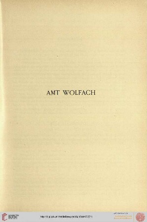 Amt Wolfach
