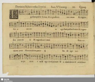 22. Ego sum pastor