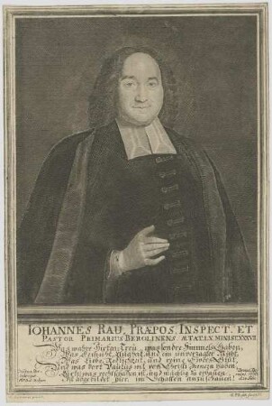 Bildnis des Iohannes Rau
