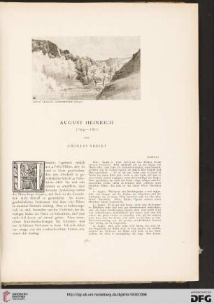 August Heinrich, [2]: 1794-1822