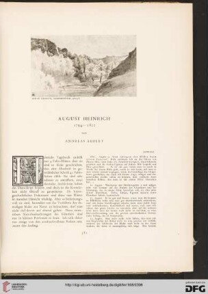 August Heinrich, [2]: 1794-1822