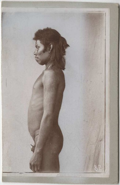 Type photograph of the Kayapó Kuriawá