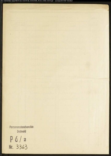 Sterberegister Standesamt Stockum