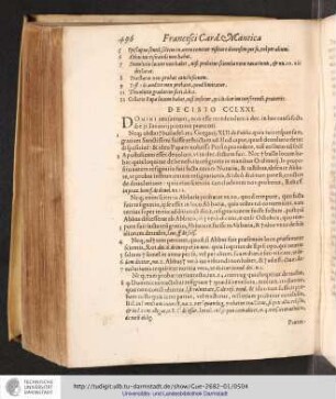 Decisio CCLXXI