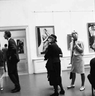 Ausstellung "Max Beckmann - Das Porträt" im Badischen Kunstverein.