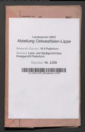 Erblasser: Hansmeyer, Gertrud: