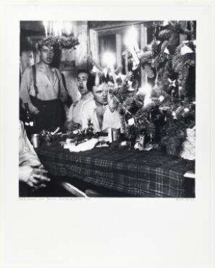 Weihnachten im Bunker, Russland, Mitte, 1943