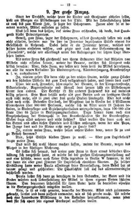 9. Der große Umzug.