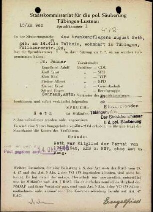 Neth, August