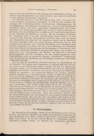 57. Betriebspläne.