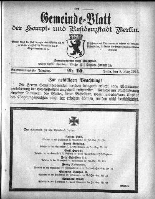 1916,10: Nr. 10, 5. März 1916