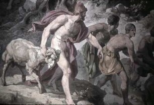 Die Flucht aus der Höhle des Polyphem