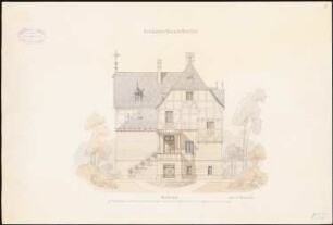 Haus Rottmann, Bielefeld: Ansicht der Nordseite
