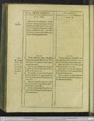 84. In finibus Iudaeae disputant cu[m] Christo Pharisaei de divortio