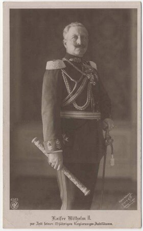 Kaiser Wilhelm II. zur Zeit seines 25jährigen Regierungs-Jubiläums [N P G 10]