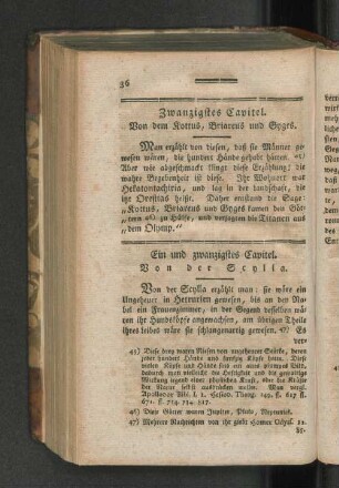 [Ein und zwanzigstes - Dreißigstes Capitel.]