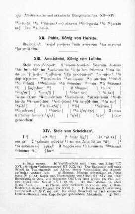 172/173, XIV. Stele von Scheichan