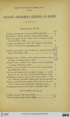 3.Ser. 7.1896: Sondages géologiques exécutés en Égypte