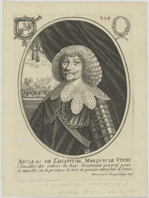 Bildnis des Nicolas de l'Hospital, Marqvis de Vitry