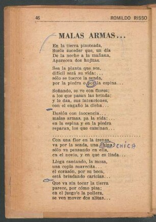 Malas armas
