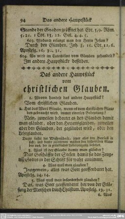 Das andere Hauptstück vom christlichen Glauben