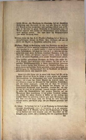 Montags den 7ten März 1803. in Collegio Electorali