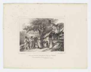 Almosen, Blatt 2 der Folge "Lithographisches Album"