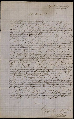 5-10-11-1.0000: Kehren, Joseph, Historien- und Heiligenmaler; diverse Schreiben ff.: Bemerkungen über einige seiner religiösen Bilder und Arbeiten