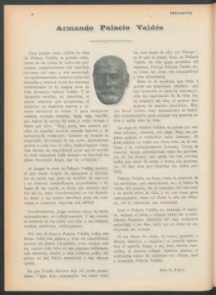 Armando Palacio Valdés