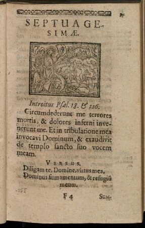Septuagesimæ.