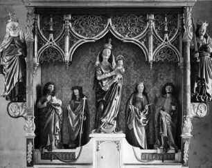 Hochaltar : Hochaltar. Reichenbach bei Oberstdorf, Kapelle