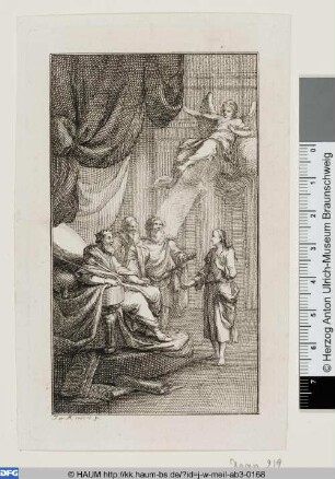 Josef deutet die Träume des Pharaos