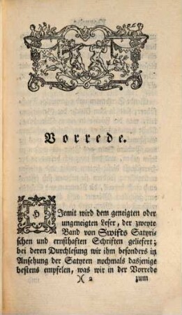 Satyrische und ernsthafte Schriften, 2