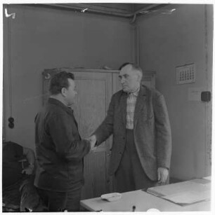 Verabschiedung Kollege Bucksch (13.07.1966); Eingang Sozialgebäude (21.07.1966); Bestarbeiter Juni 1966 Film 1 (21.07.1966)
