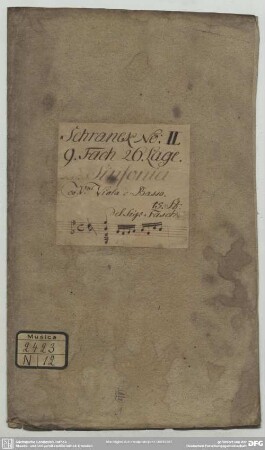 Symphonies - Mus.2423-N-12 : strings, bc - G; FaWV M:G2