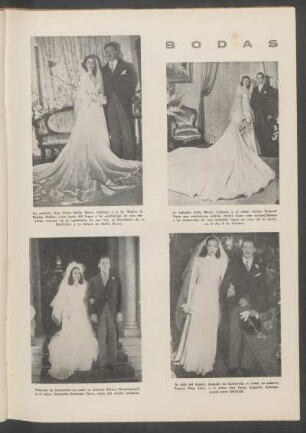 Bodas - [Fotografías]
