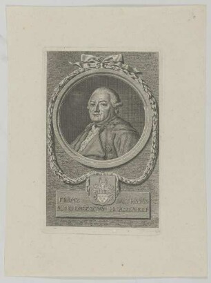 Bildnis des Franz Balthasar Schoenberg von Brenckenhoff